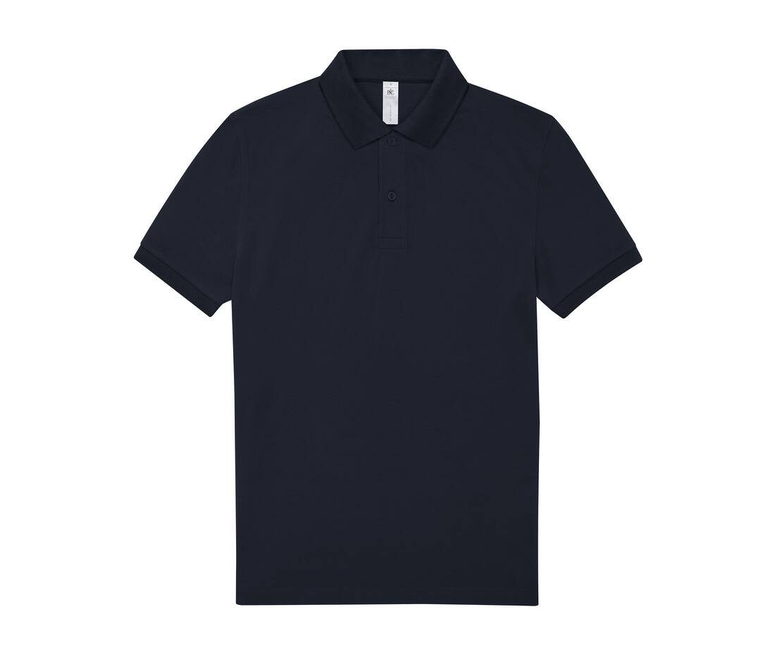 Polo manches courtes noir personnalisé