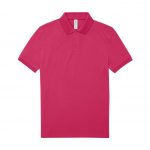 Polo manches courtes rose personnalisé