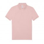 Polo manches courtes rose personnalisé