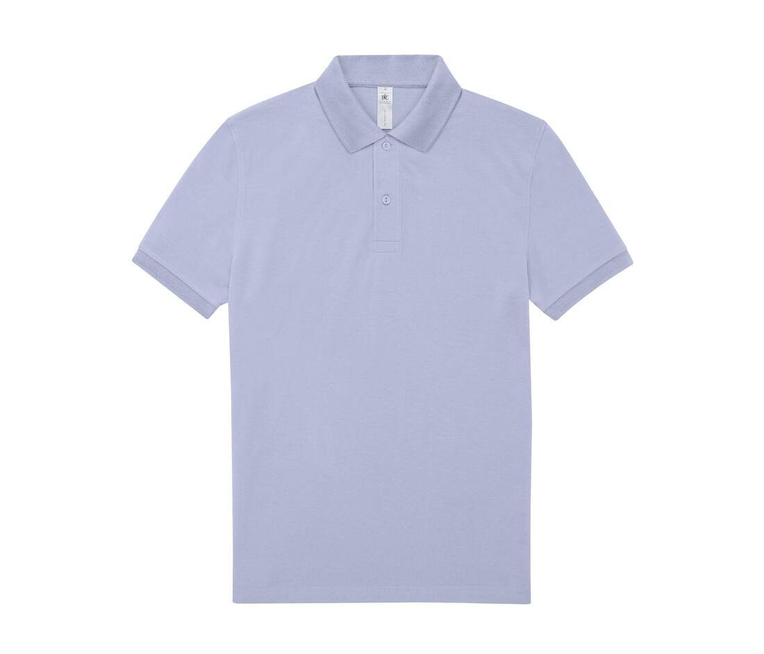 Polo manches courtes violet personnalisé