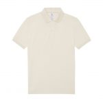 Polo manches courtes beige personnalisé