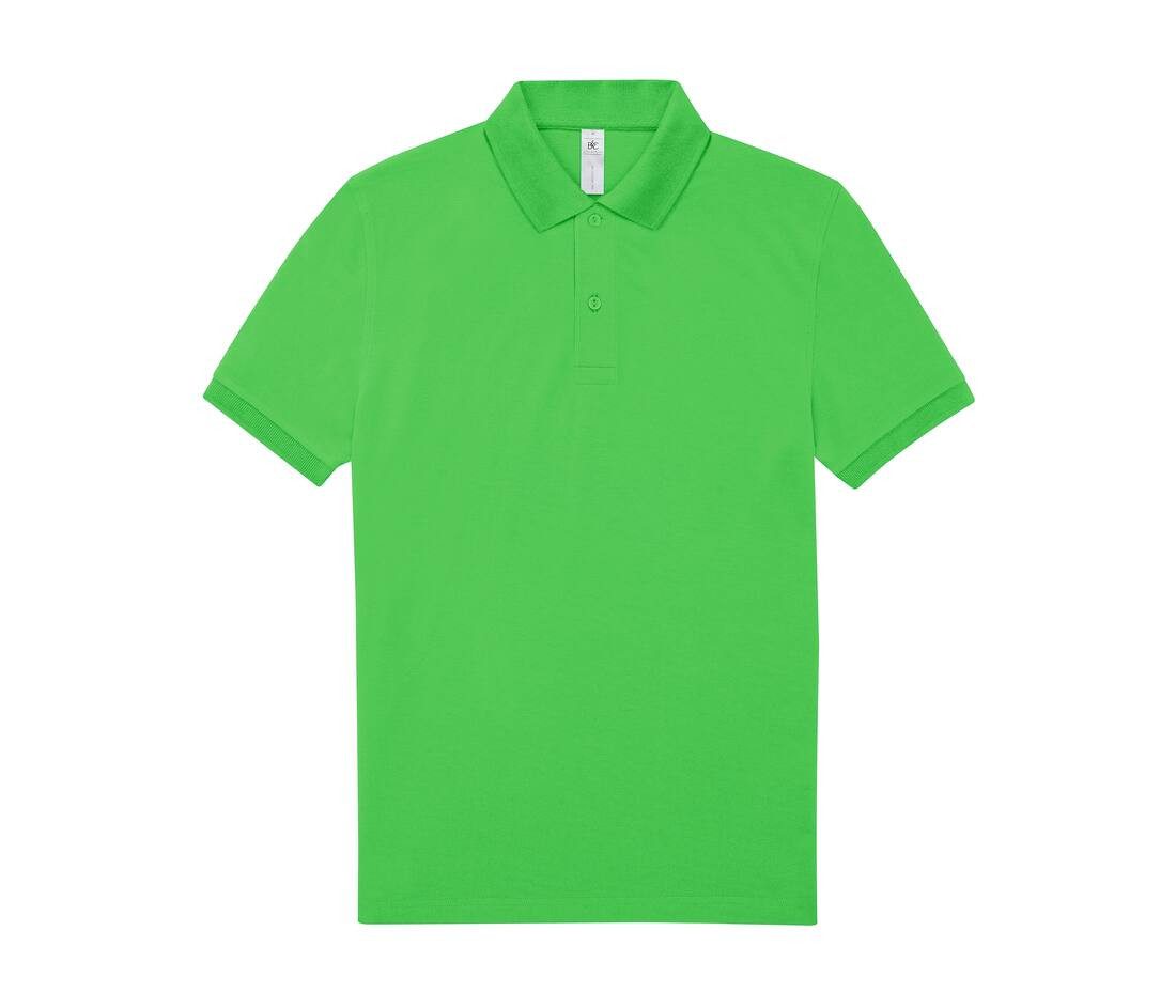 Polo manches courtes vert personnalisé