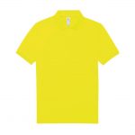 Polo manches courtes jaune personnalisé