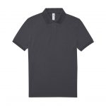 Polo manches courtes gris personnalisé
