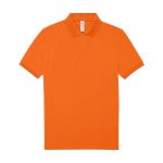 Polo manches courtes orange personnalisé
