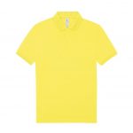 Polo manches courtes jaune personnalisé