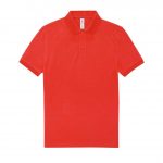 Polo manches courtes rouge personnalisé