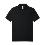 Polo manches courtes noir personnalisé