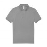 Polo manches courtes gris personnalisé