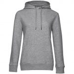 Sweat capuche gris personnalisé