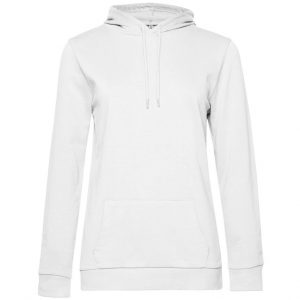 Sweat capuche blanc personnalisé