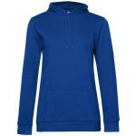 Sweat capuche bleu personnalisé