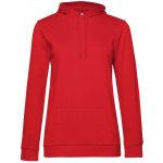 Sweat capuche rouge personnalisé