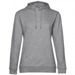 Sweat capuche gris personnalisé
