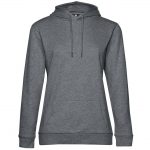 Sweat capuche gris personnalisé