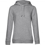 Sweat capuche gris personnalisé