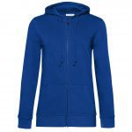 Veste zippée bleu personnalisé