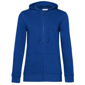 Veste zippée bleu personnalisé