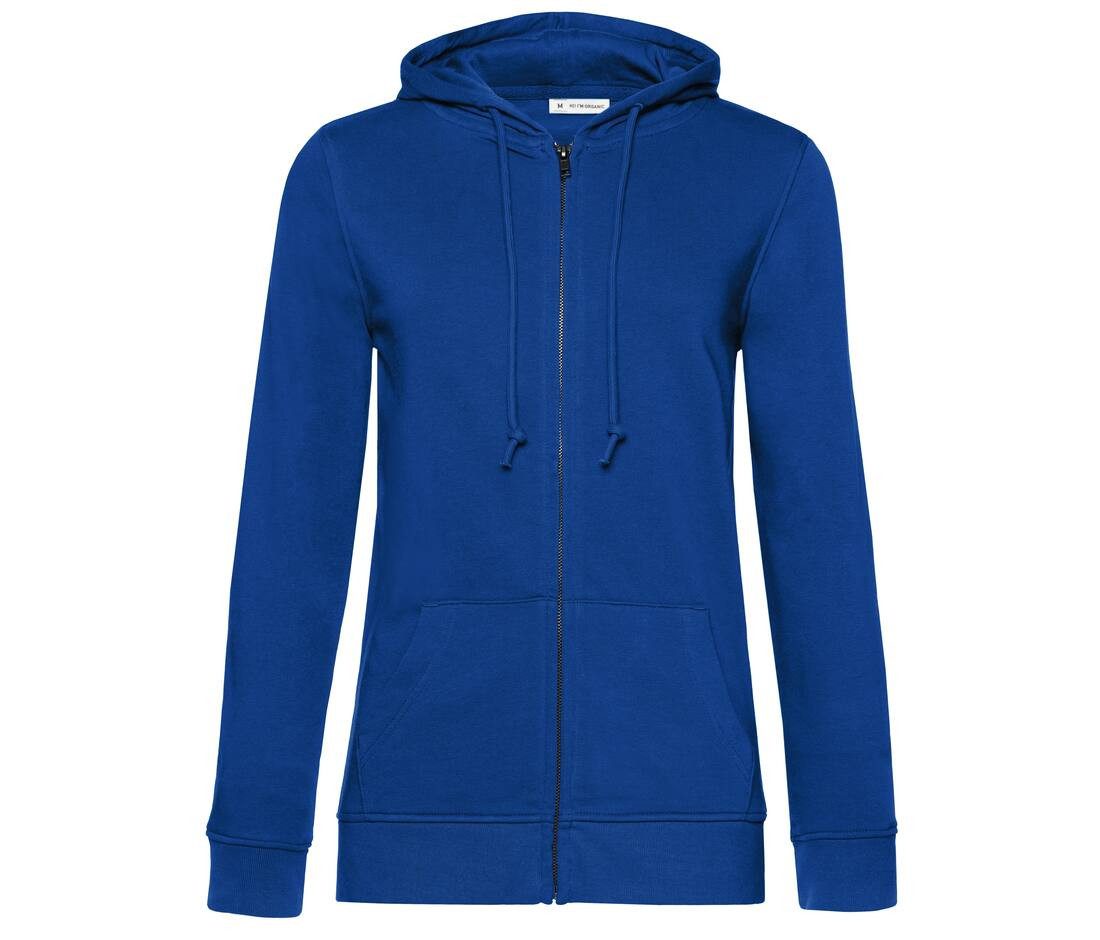 Veste zippée bleu personnalisé