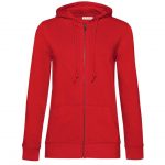 Veste zippée rouge personnalisé