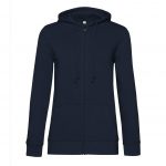 Veste zippée bleu personnalisé
