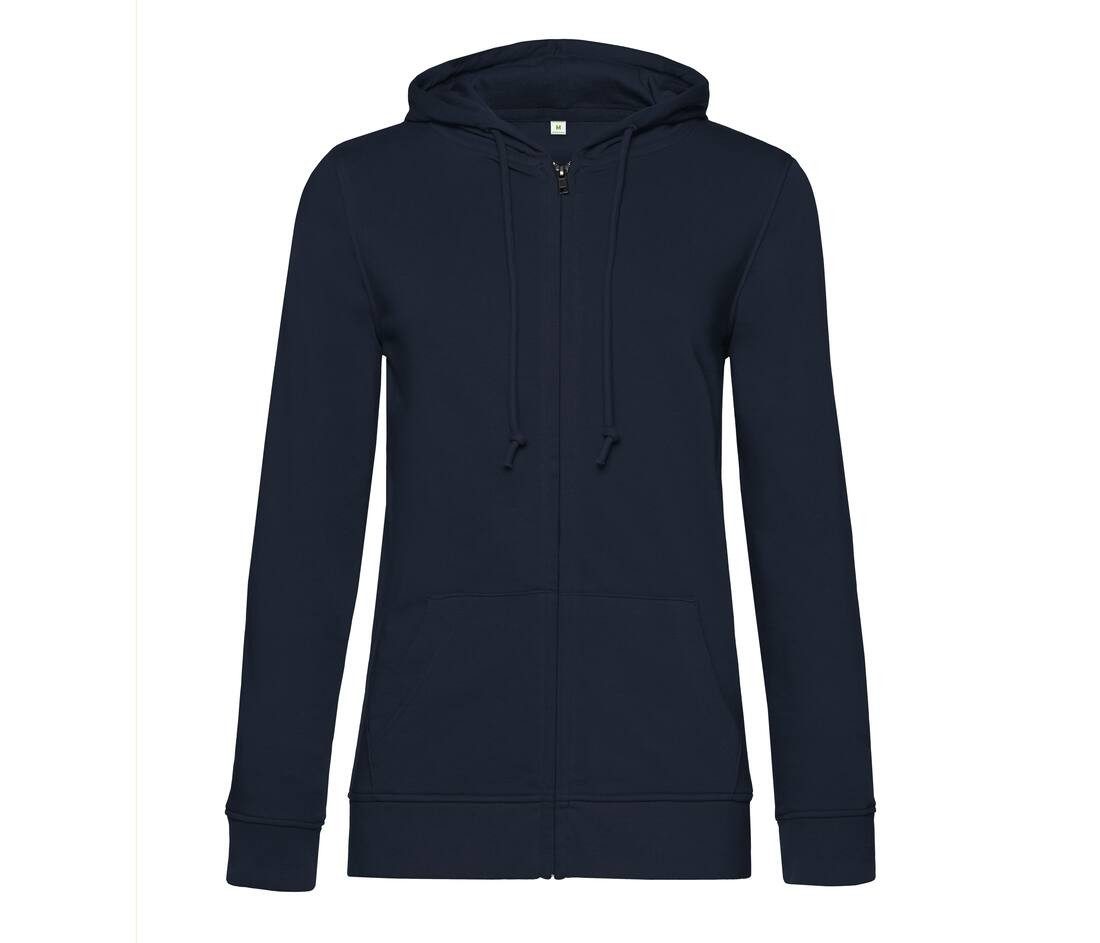 Veste zippée bleu personnalisé