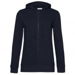 Veste zippée bleu personnalisé
