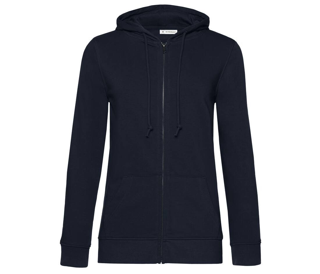 Veste zippée bleu personnalisé