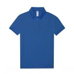 Polo bleu personnalisé