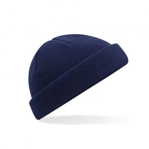Bonnet bleu personnalisé