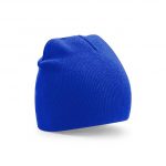 Bonnet bleu personnalisé