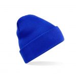 Bonnet bleu personnalisé