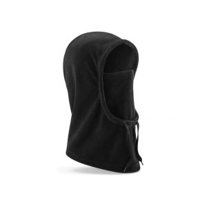 Capuche polaire noir personnalisé