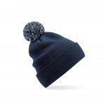 Bonnet bleu personnalisé