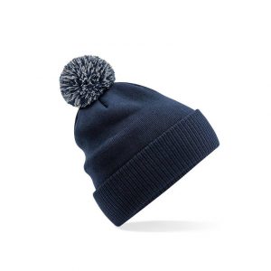 Bonnet bleu personnalisé