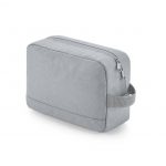 Trousse de toilette grise personnalisé
