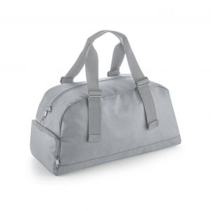 Sac de sport gris personnalisé