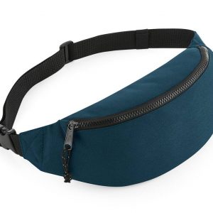 Sac banane bleu personnalisé