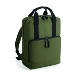 Sac à dos vert personnalisé