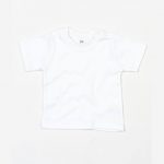 tee-shirt bébé blanc personnalisé
