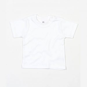 tee-shirt bébé blanc personnalisé