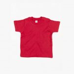 tee-shirt bébé rouge personnalisé