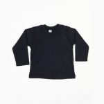 Tee-shirt manches longues noir personnalisé