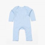 Body combinaison pour bébé bleu personnalisé