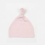 Bonnet de bébé rose personnalisé