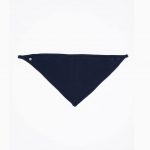 Bavoir bébé bleu marine personnalisé
