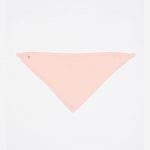 Bavoir bébé rose personnalisé