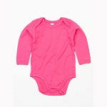 Body bébé rose personnalisé