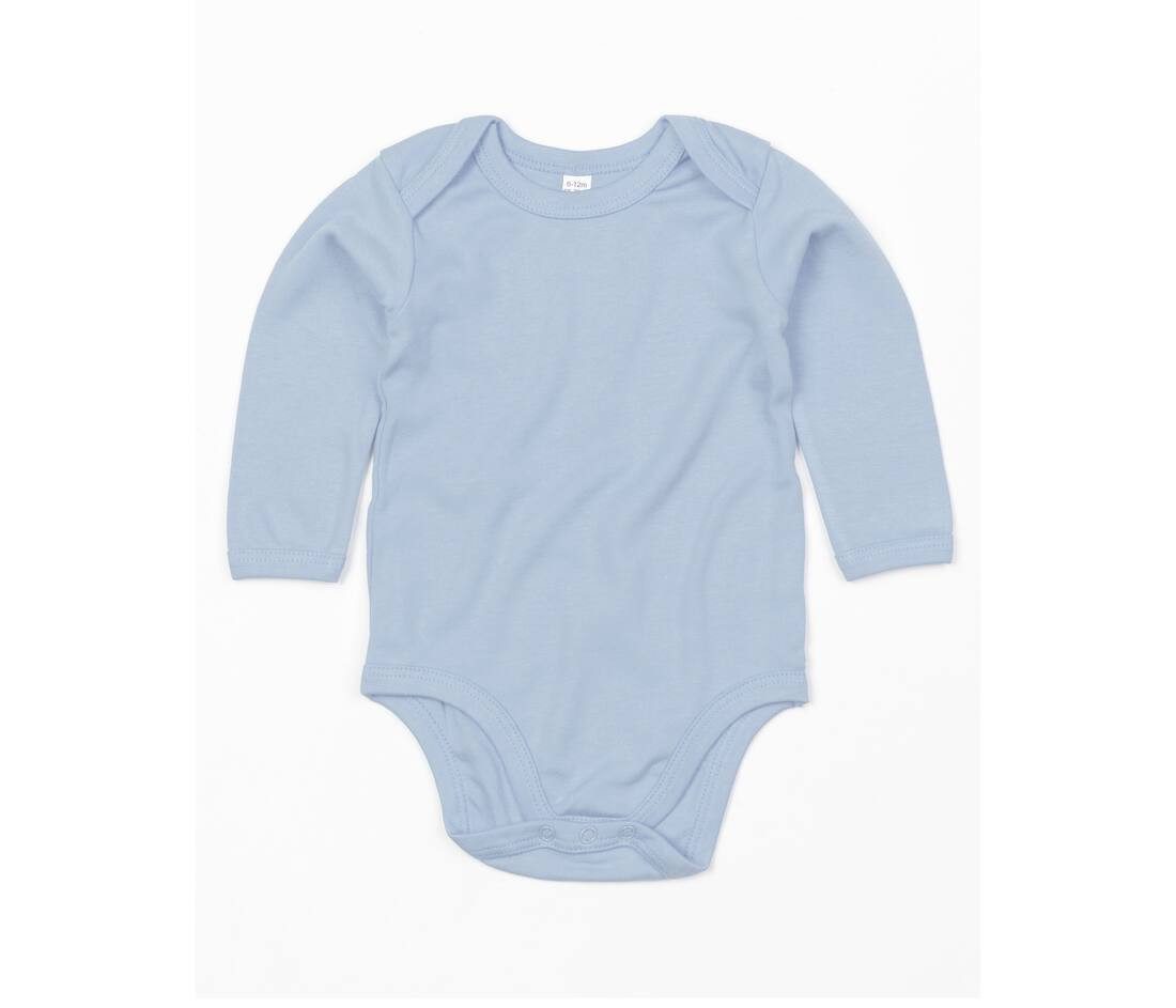 Body bébé bleu personnalisé