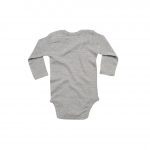 Body bébé gris personnalisé